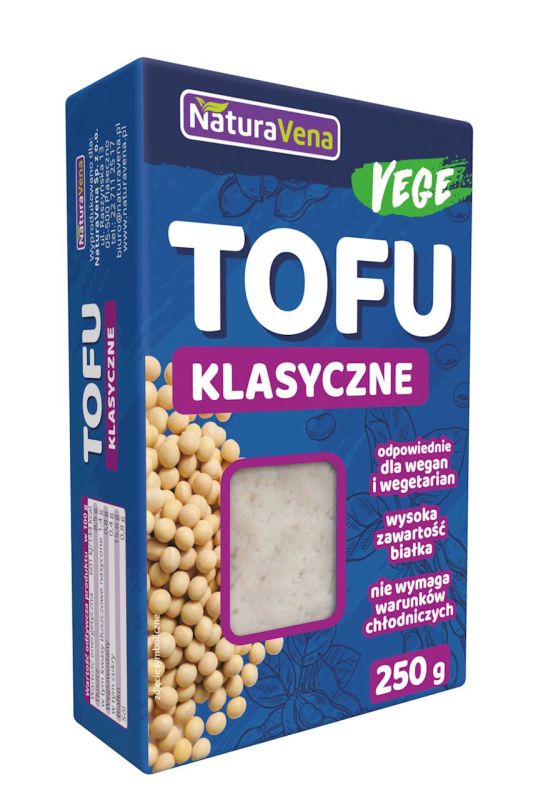 NATURAVENA TOFU NATURALNE KOSTKA 250G\1szt