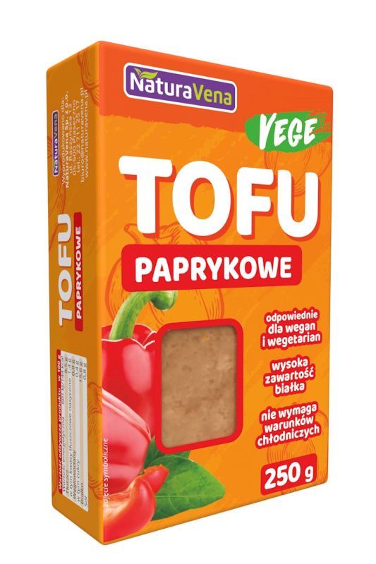 NATURAVENA TOFU PAPRYKOWE 250G\1szt