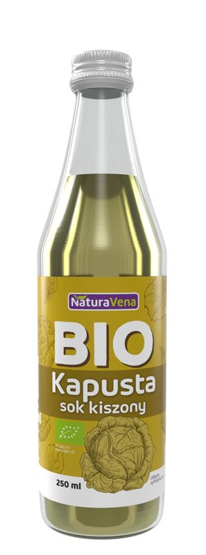 NATURAVENA SOK KAPUSTA KISZONA EKO 250ML\1szt