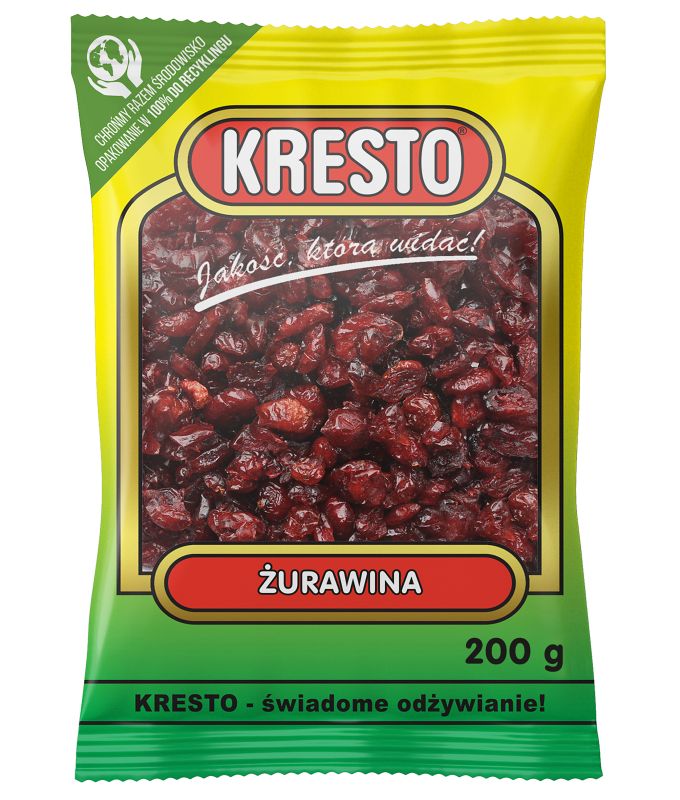 KRESTO ZURAWINA SUSZONA 200G\1szt