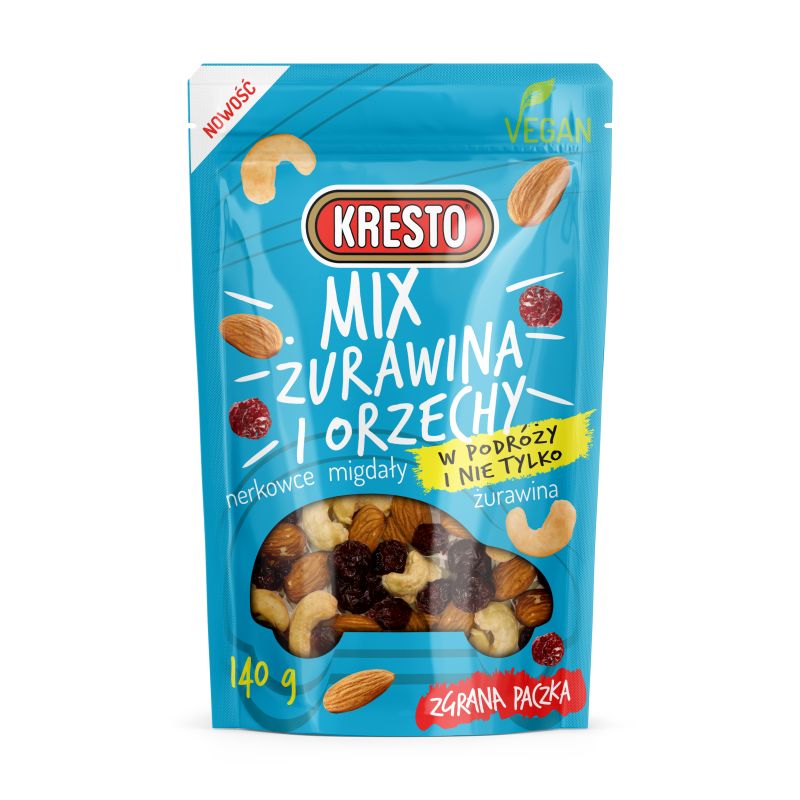 KRESTO MIX ZURAWINA ORZECH 140G\1szt