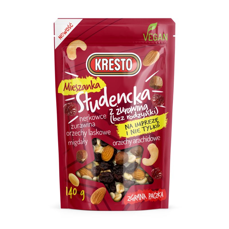 KRESTO MIESZANKA Z ZURAWINA 140G\1szt