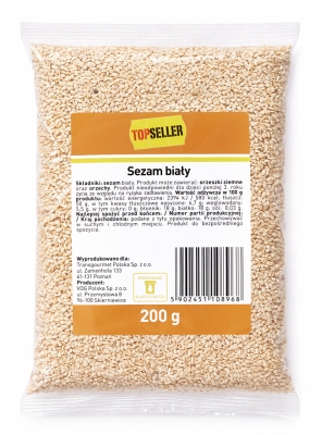 TOPSELLER SEZAM BIALY 200G