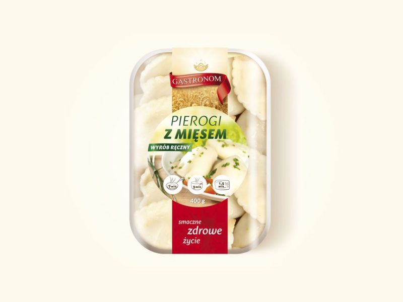 GASTRONOM PIEROGI Z MIESEM 400G !