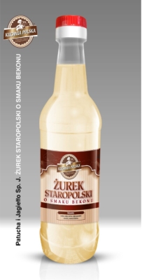 KUCHNIA POLSKA ZUREK STAROPOLSKI BEKON 480ML/4 SZT