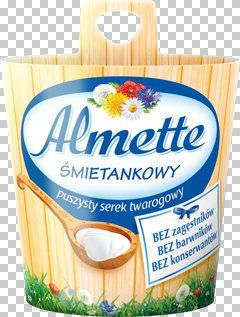 SEREK ALMETTE SMIETANA 150G HOCHLAND !