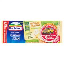 HOCHLAND SER TOPIONY KREMOWY Z ZIOLAMI BLOCZEK 90G/1 SZT