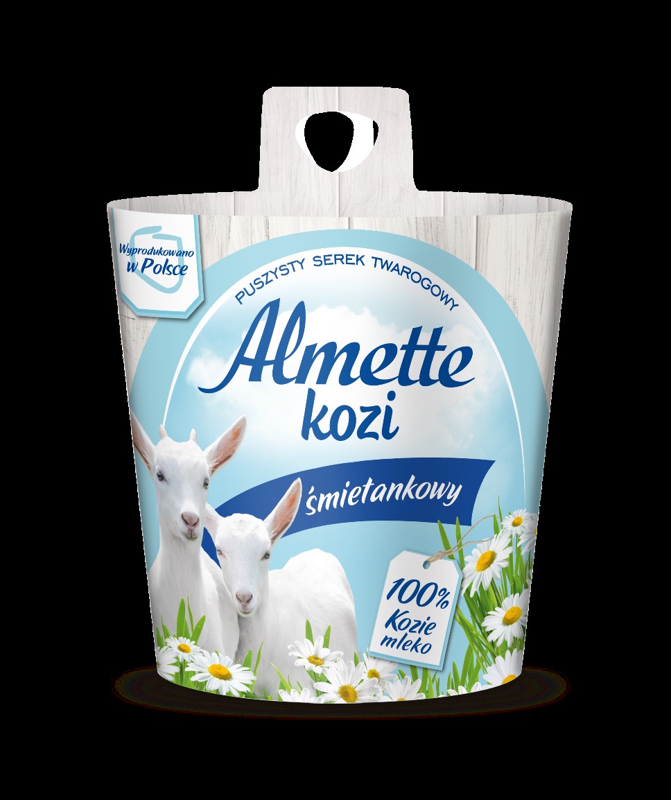 ALMETTE SEREK KOZI SMIETANKOWY 135G/6 SZT