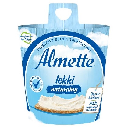 ALMETTE SEREK NATURALNY LEKKI 150G