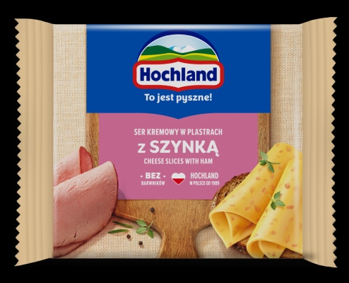 HOCHLAND SER TOPIONY Z SZYNKA PLASTRY 130G/1 SZT