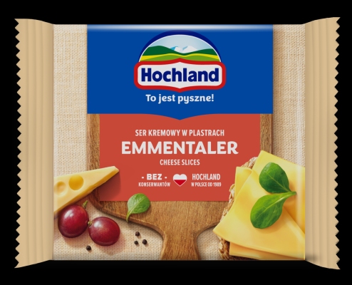 HOCHLAND SER TOPIONY EMMENTALER PLASTRY 130G