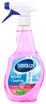SIDOLUX CRISTAL PLYN DO MYCIA SZYB FLO 500ML\1szt