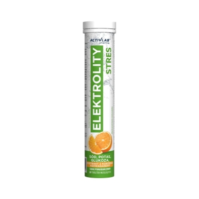 ACTIVLAB ELEKTROLITY STRES POMARANCZA 20 TABLETEK