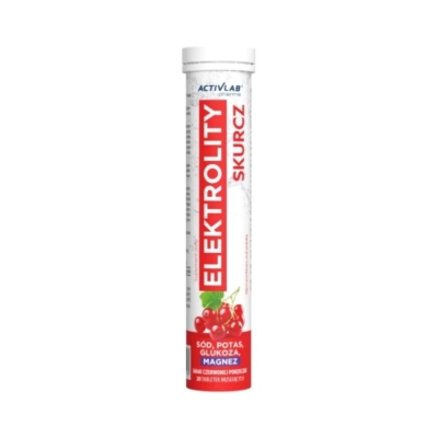 ACTIVLAB ELEKTROLITY SKURCZ PORZECZKA 20 TABLETEK