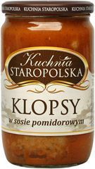 KUCHNIA STAROPOLSKA KLOPSIKI W SOSIE POMIDOROWYM 700G\1szt