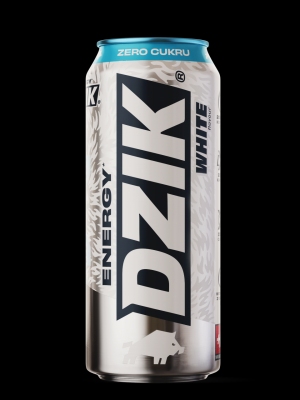 DZIK NAPOJ ENERGETYCZNY WHITE 500ML SK/24 SZT