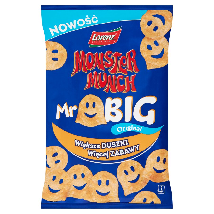 MONSTER MUNCH CHRUPKI PRAZ MR BIG 90G\1szt