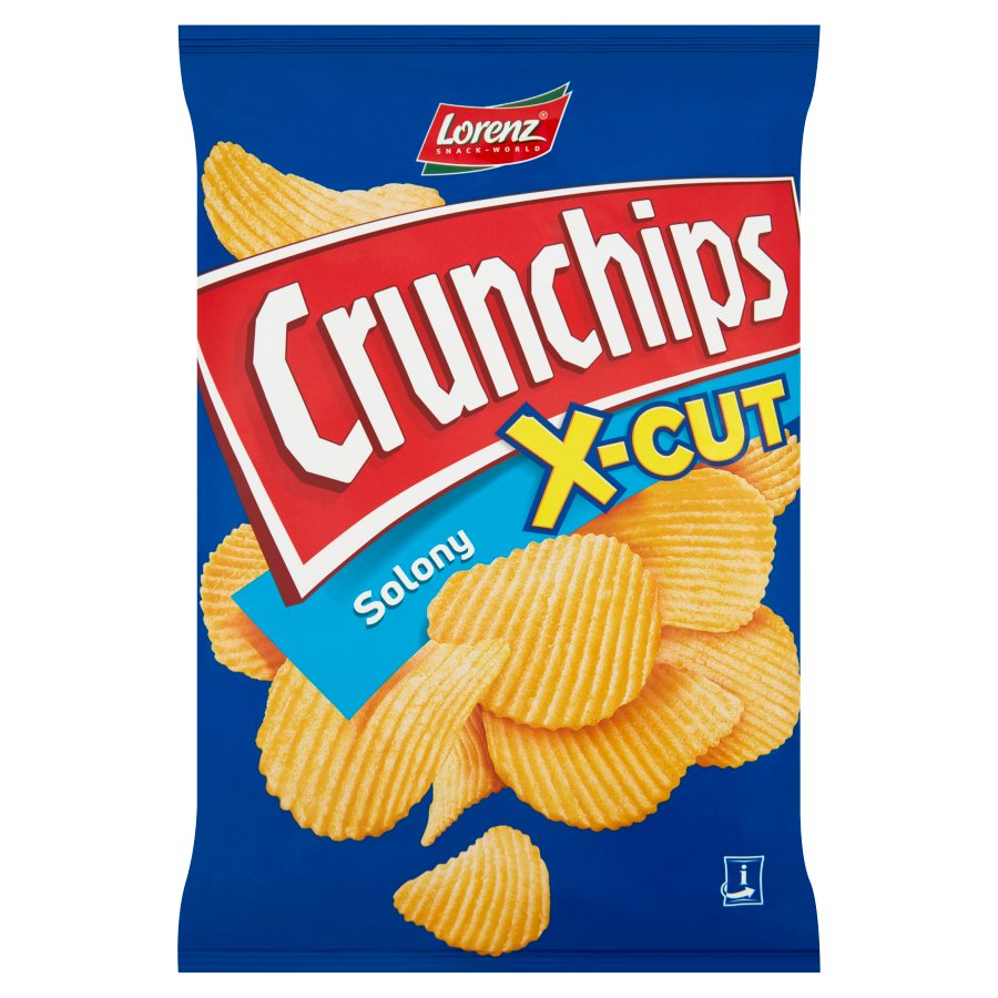 CRUNCHIPS X-CUT SOLONY 140G\1szt