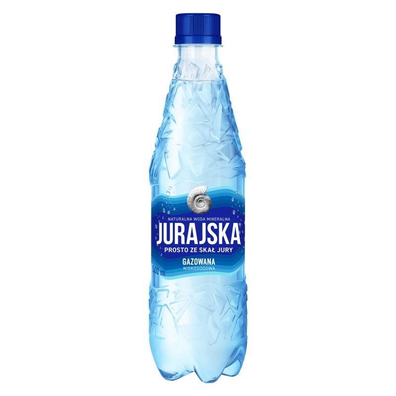 JURAJSKA WODA MINERALNA GAZOWANA 500ML\12szt