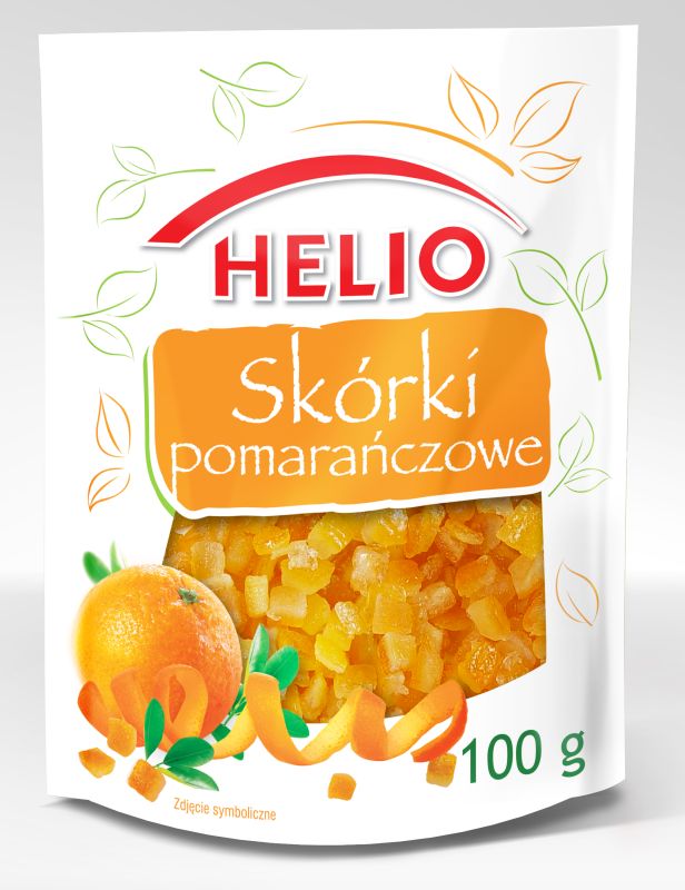 HELIO SKORKI POMARANCZY 100G\1szt