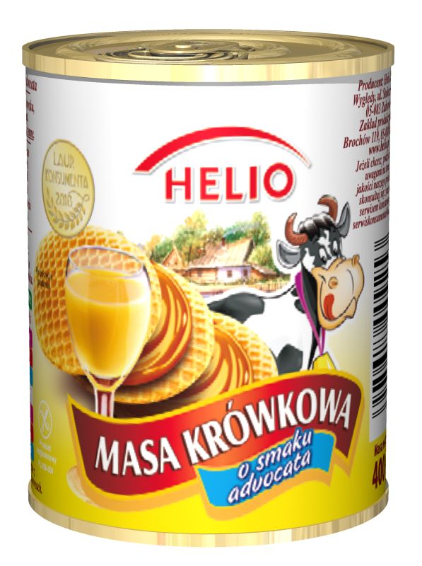 HELIO MASA KROWKOWA ADVOCAT 400G\1szt