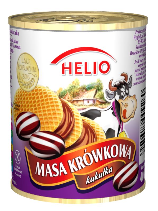 HELIO MASA KROWKOWA KUKULKA 400G\1szt