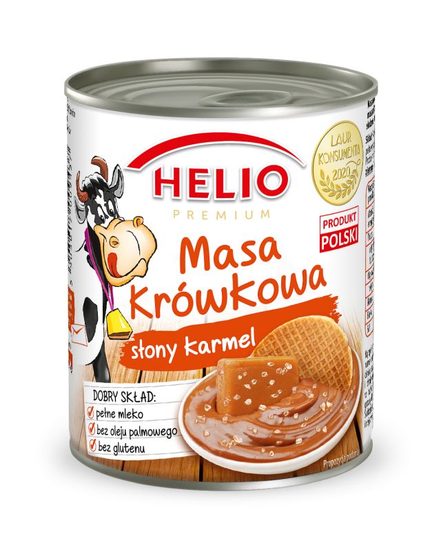 HELIO MASA KROWKOWA SLONY KARMEL 400G\1szt