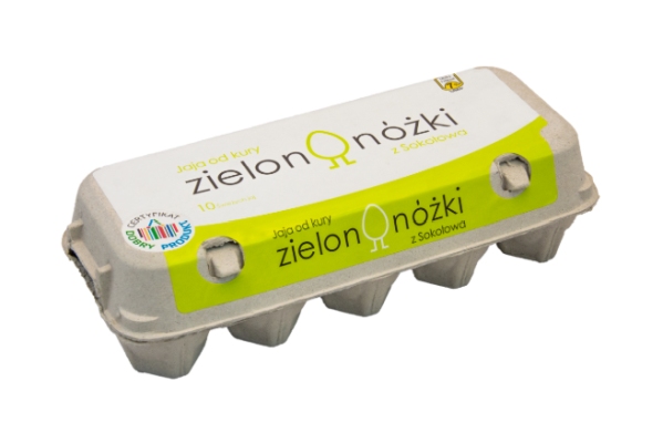 JAJA Z SOKOLOWA ZIELONONOZKI WOLNY WYBIEG 10\10szt