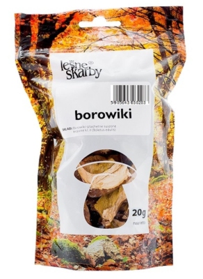 LESNE SKARBY BOROWIKI SUSZONE KROJONE 20G\1szt