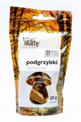 LESNE SKARBY PODGRZYBEK BRUNATNY SUSZONE KROJONE 20G\1szt