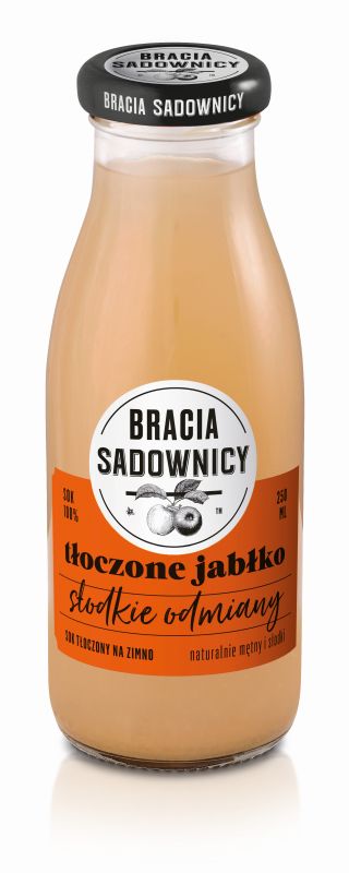 BRACIA SADWONICY SOK TLOCZONE JABLKO 250ML\1szt