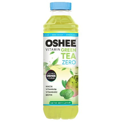 OSHEE GREEN TEA BEZ CUKRU KAKTUS 555ML/6 SZT