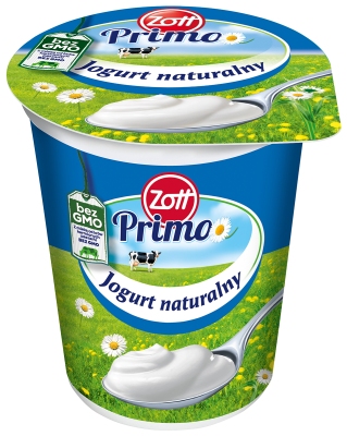 ZOTT JOGURT NATURALNY 370G\12szt