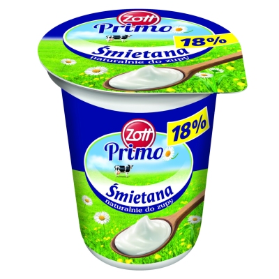 ZOTT PRIMO SMIETANA 18% 330G