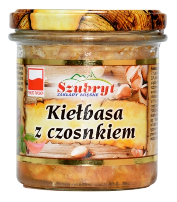 SZUBRYT KIELBASA Z CZOSNKIEM 300G\1szt