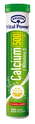KRUGER WITAMINA CALCIUM+D 84G