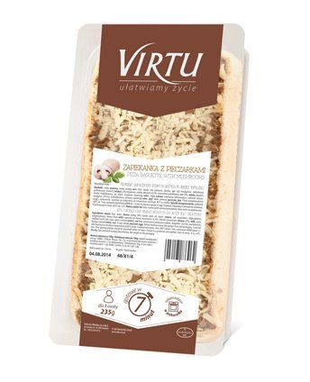 VIRTU ZAPIEKANKA Z PIECZARKAMI 235G\1szt