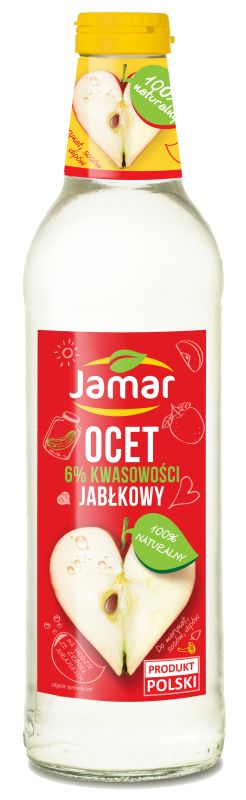 JAMAR OCET FERMENTACYJNY JABLKOWY 6% 500ML\1szt
