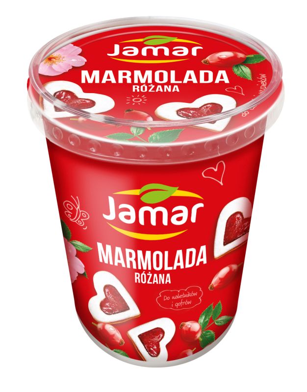 JAMAR MARMOLADA DZIKA ROZA 600G\1szt