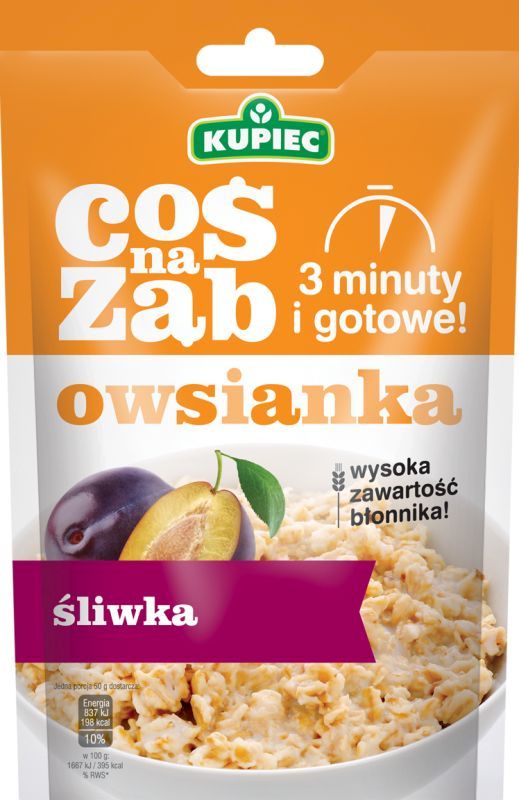 KUPIEC OWSIANKA SLIWKOWA 50G\1szt