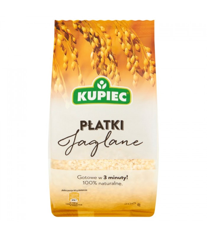 KUPIEC PLATKI JAGLANE 200G\1szt