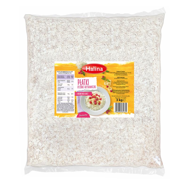 HALINA PLATKI RYZOWE 3KG\1szt