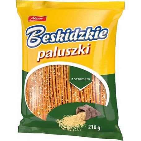 AKSAM PALUSZKI BESKIDZKIE Z SEZAMEM 175G\1szt