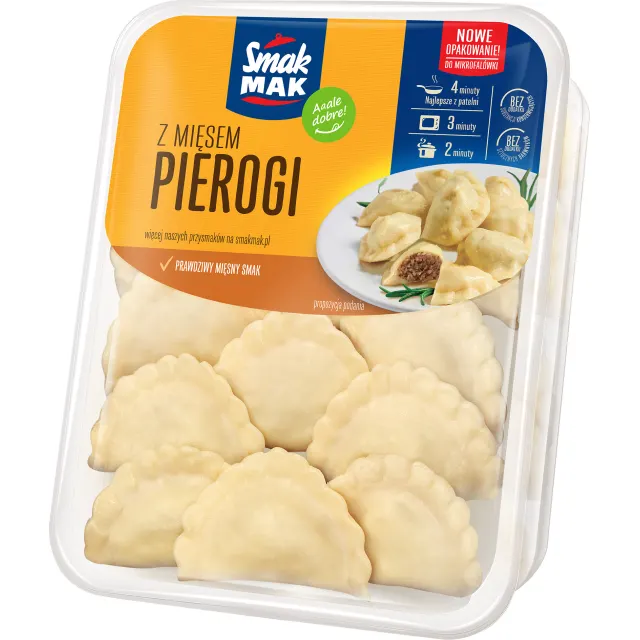 SMAKMAK PIEROGI Z MIESEM 400G\1szt