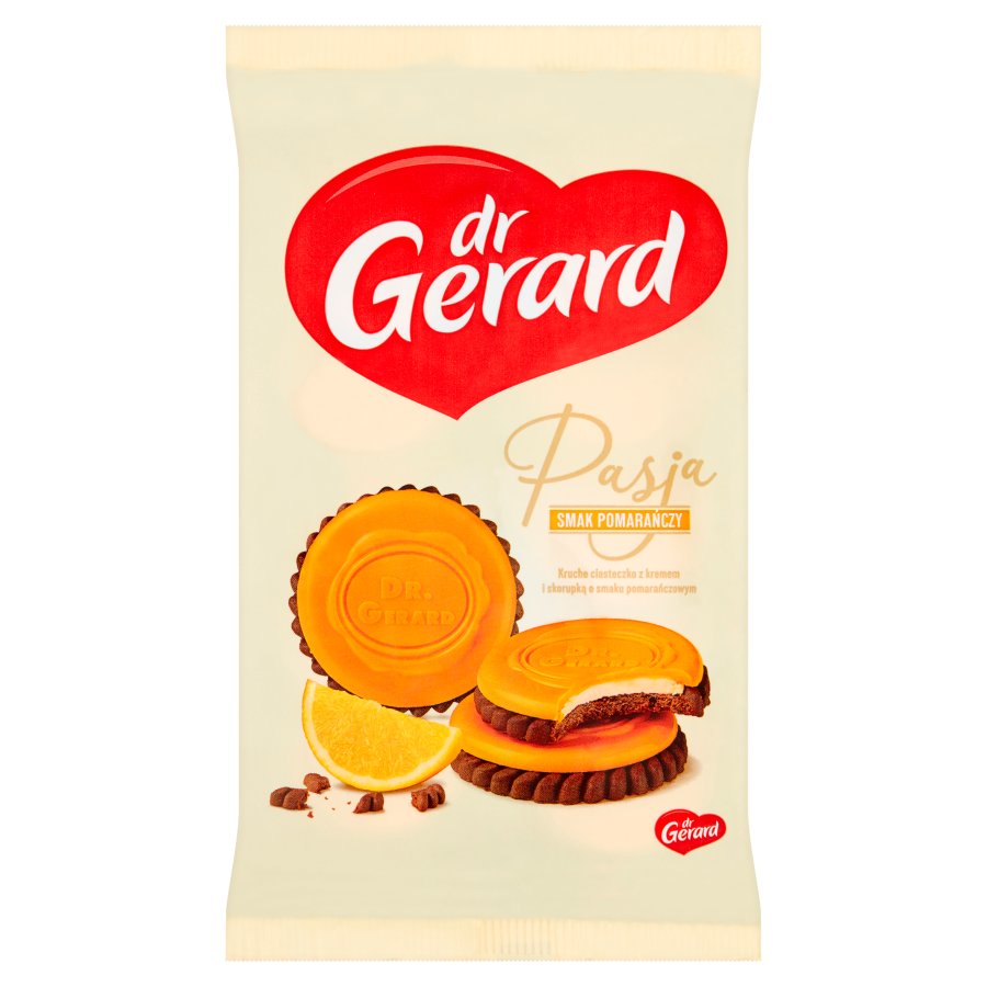 CIASTKA DR GERARD PASJA POMARANCZOWA 170G