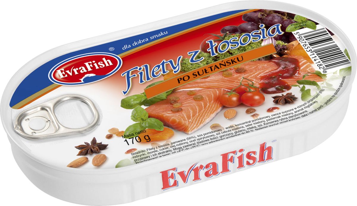 EVRA FISH FILET LOSOS PO SULTANSKU 170G\1szt