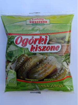 OGORKI KISZONE PL KALUZNA 500G/1 SZT