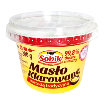 SOBIK MASLO KLAROWANE 200G/8 SZT