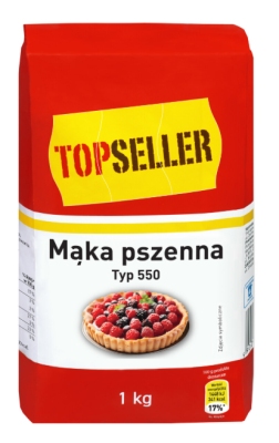 TOPS MAKA PSZENNA T550 1KG\10szt