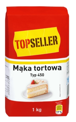TOPSELLER MAKA TORTOWA T450 1KG